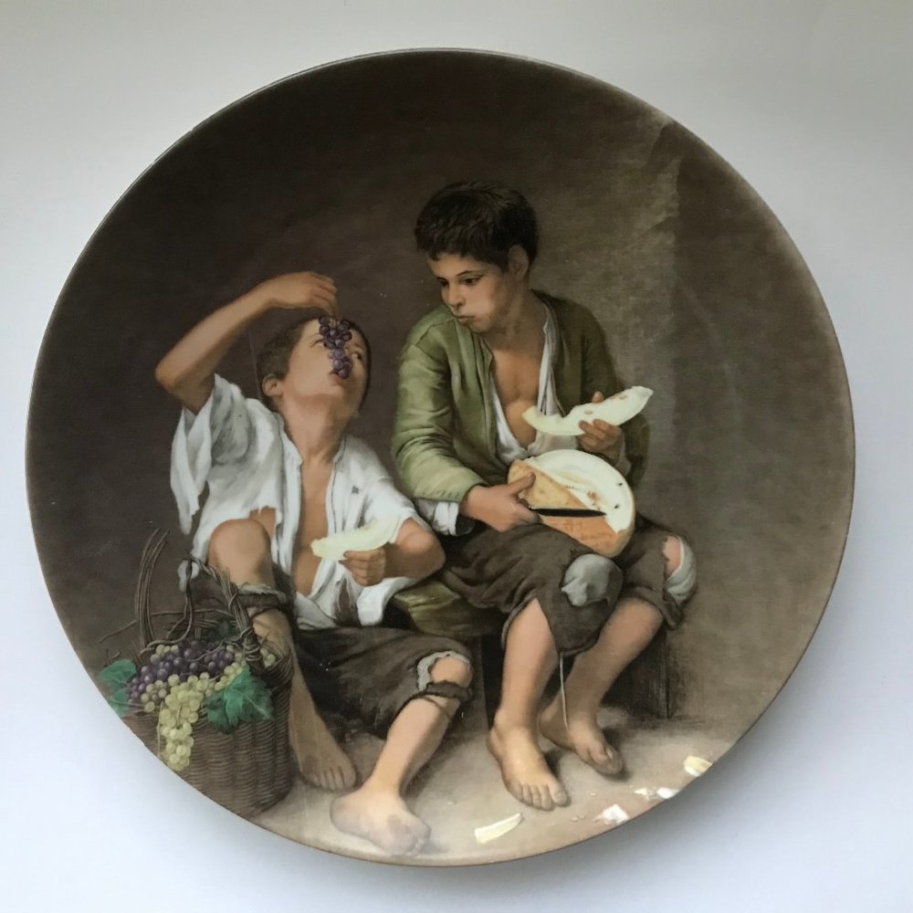 Vintage Royal Porzellan Bavaria KPM Murillo Handcrafted Plate